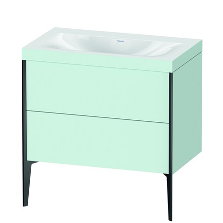 Duravit Xviu C-Bonded Set Floorstanding Light Blue Matt XV4710NB209C